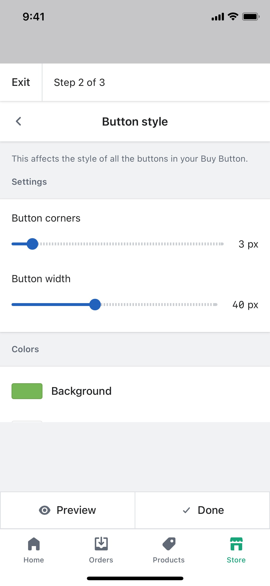 Shopify iOS screen 117