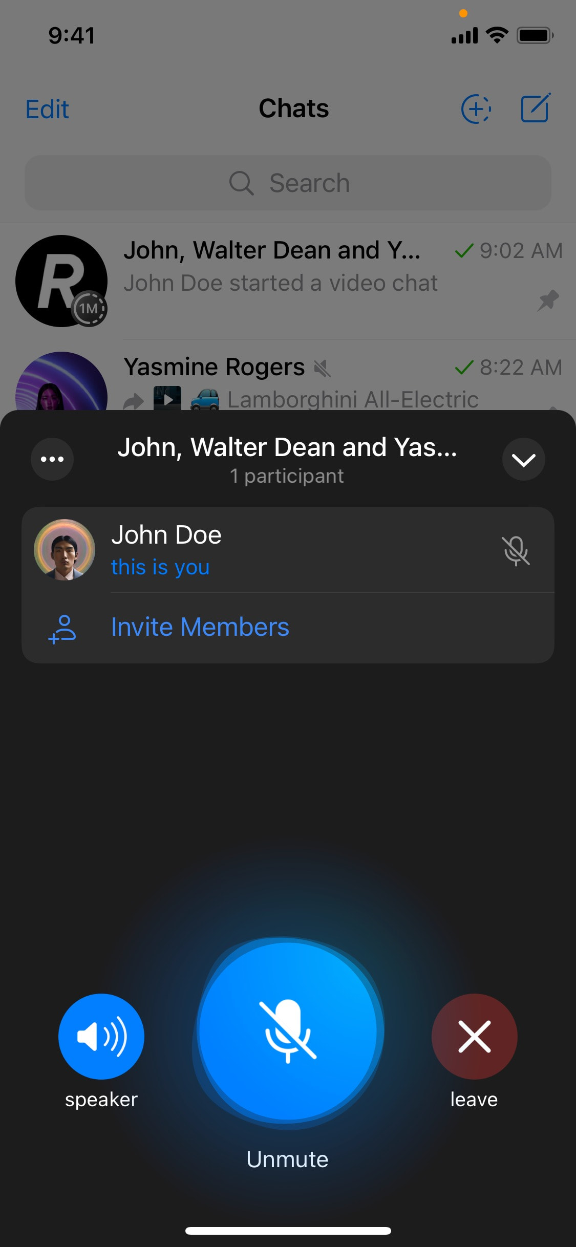 Telegram iOS screen 29