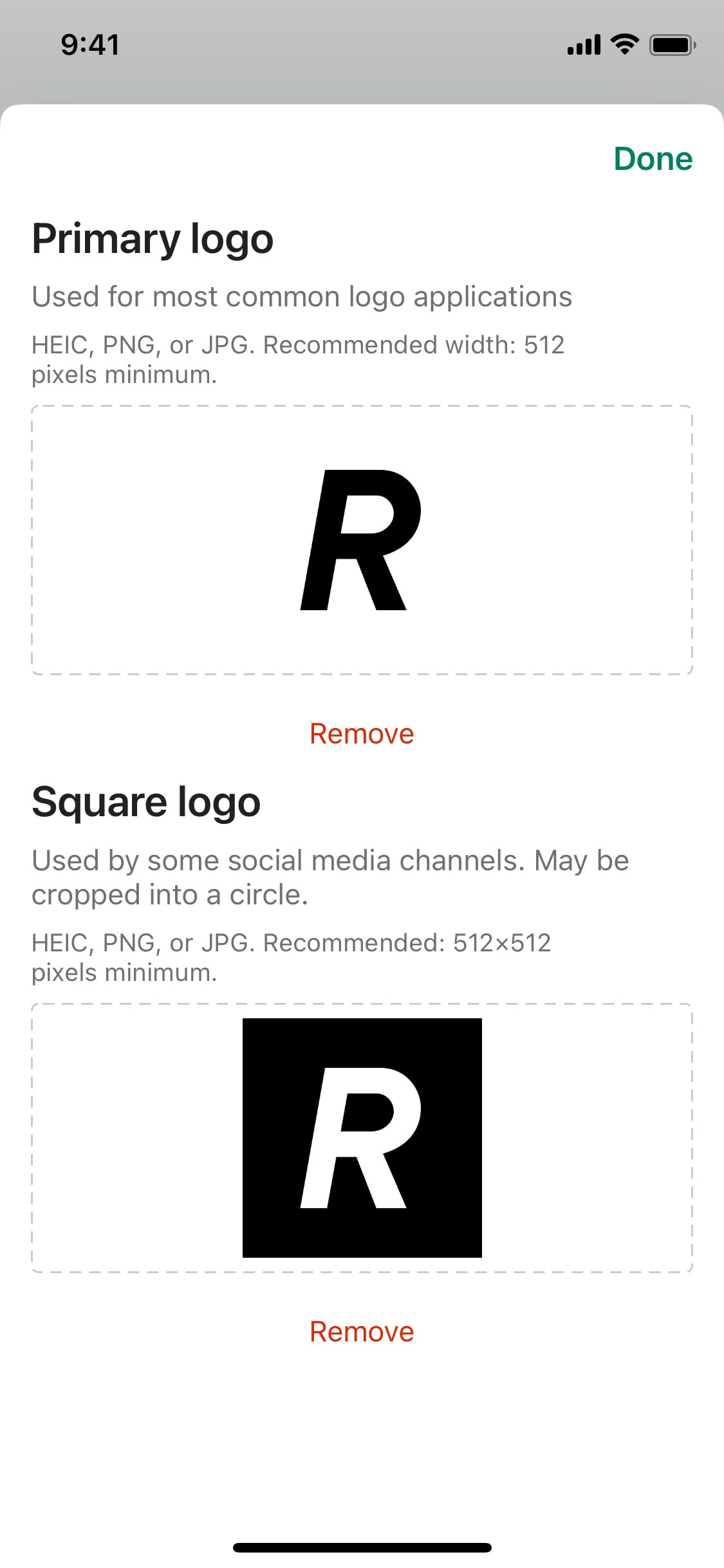 Shopify iOS screen 466