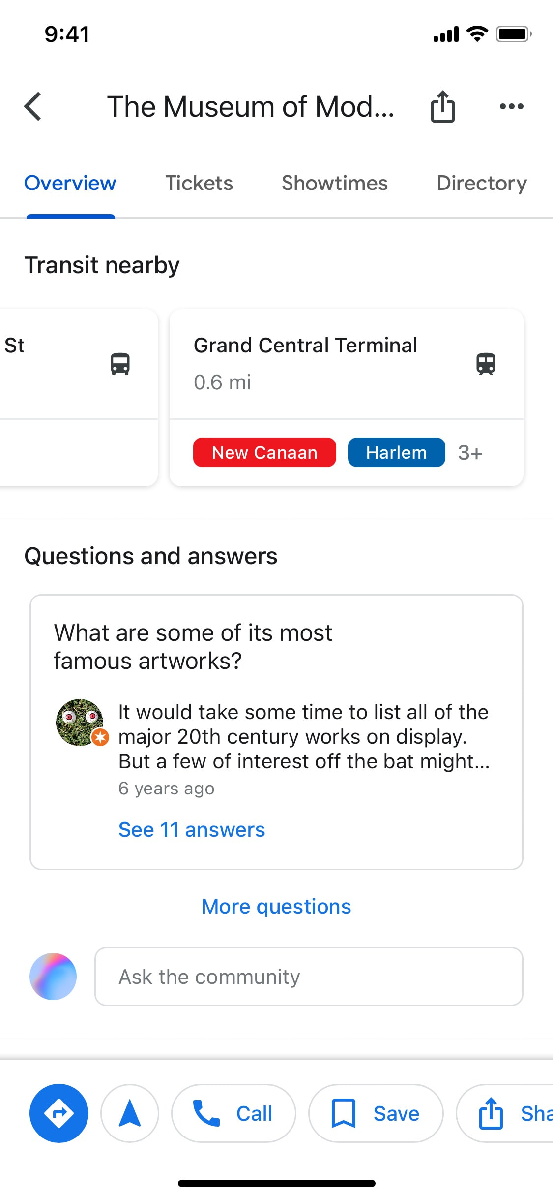 Google Maps iOS screen 129