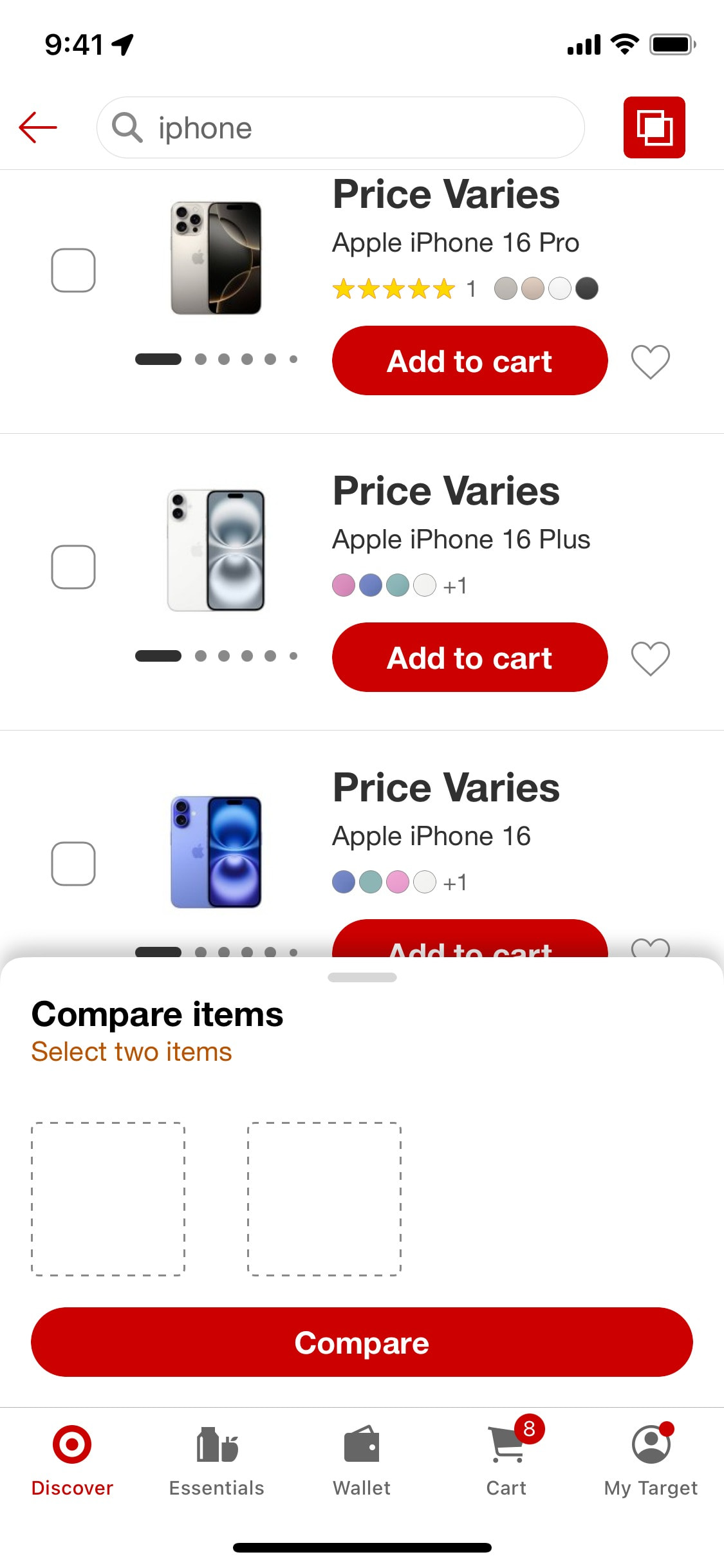Target iOS screen 10