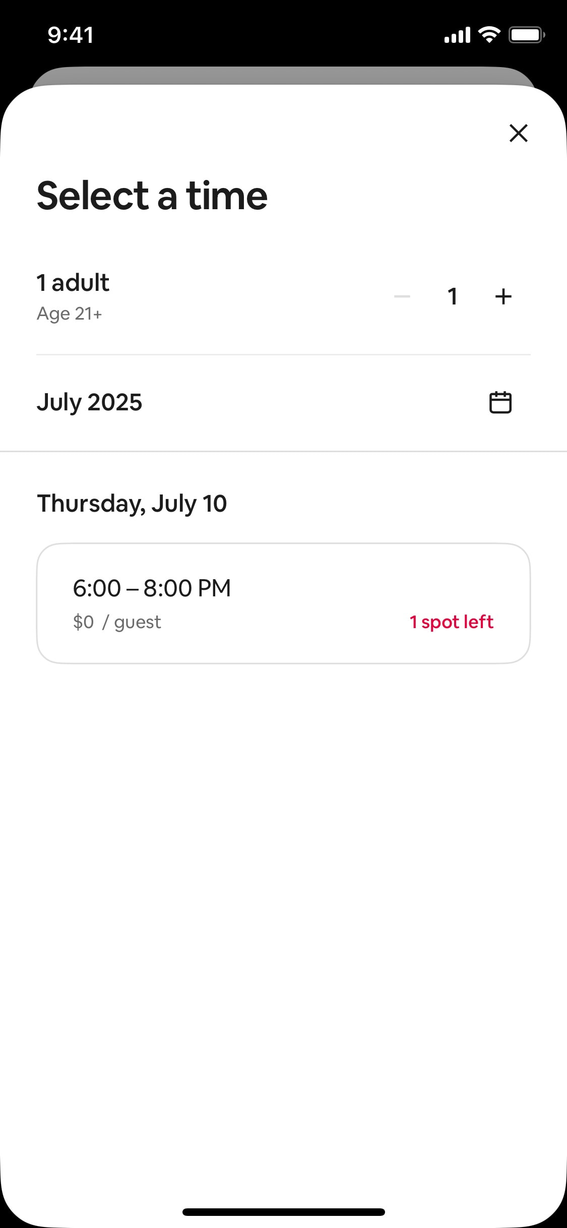 Airbnb iOS screen 237