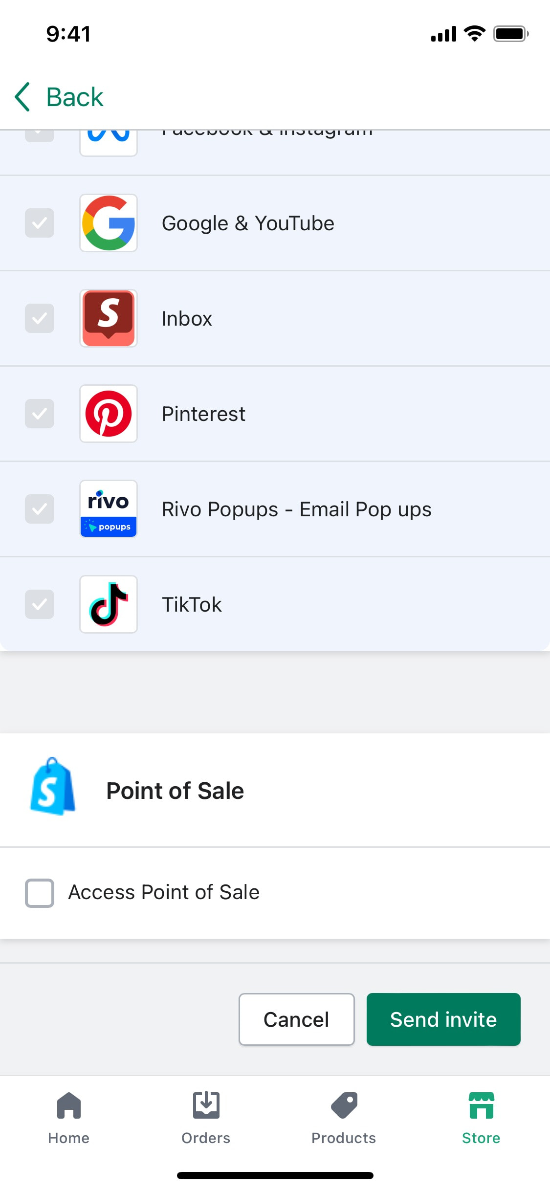 Shopify iOS screen 592