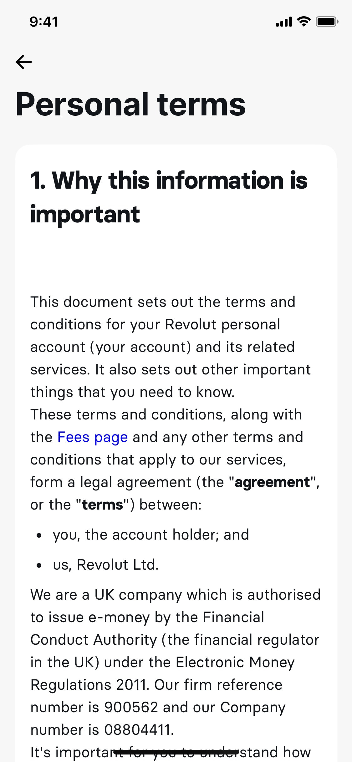 Revolut iOS screen 341