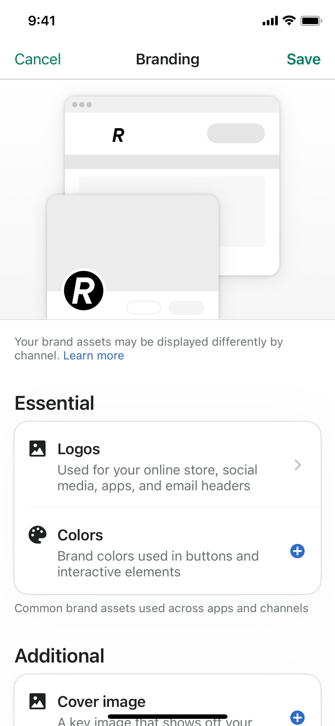 Shopify iOS screen 459
