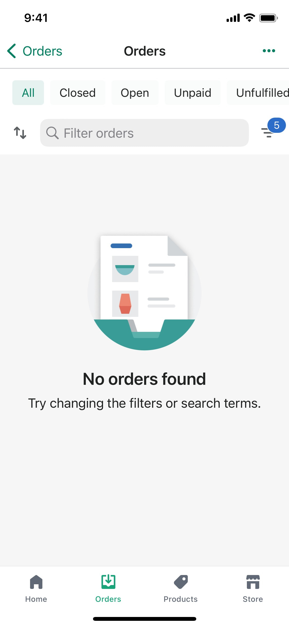Shopify iOS screen 265