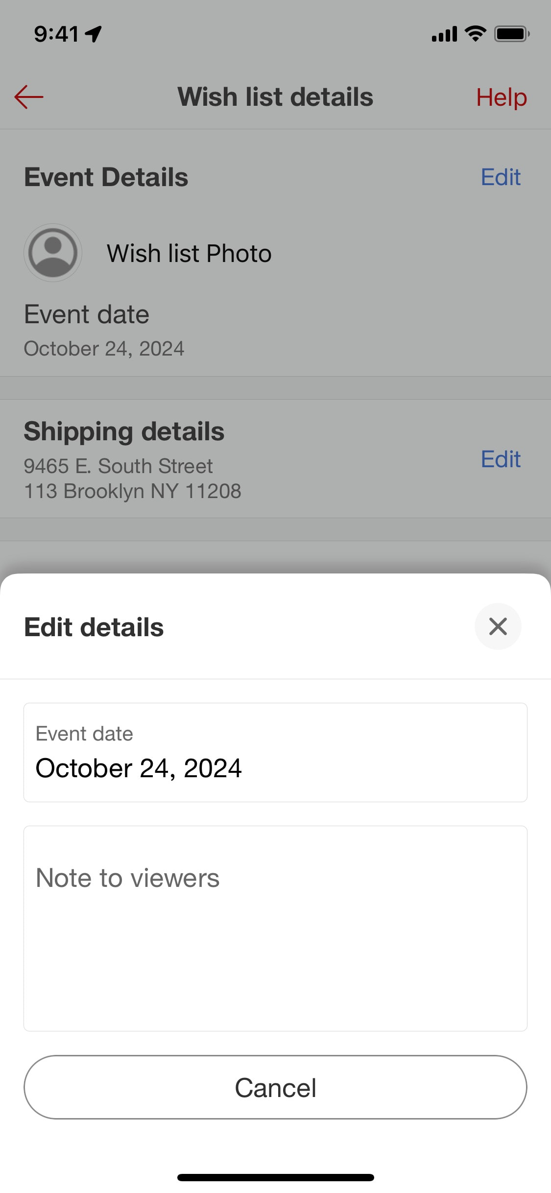 Target iOS screen 639