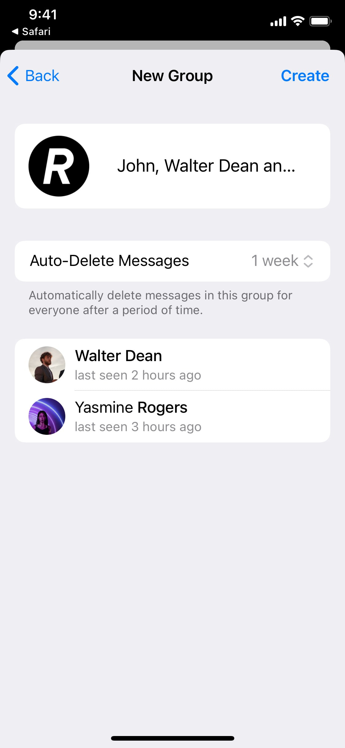 Telegram iOS screen 395