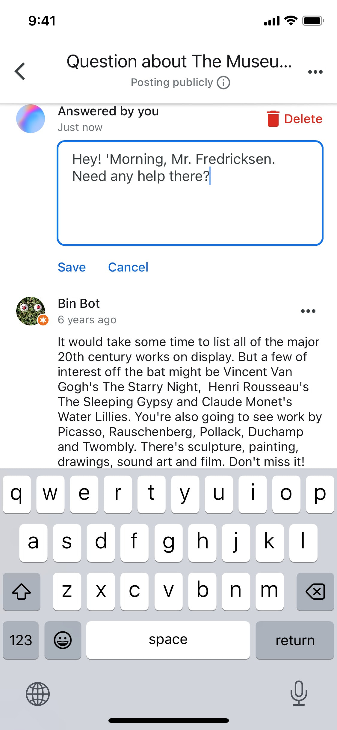 Google Maps iOS screen 232