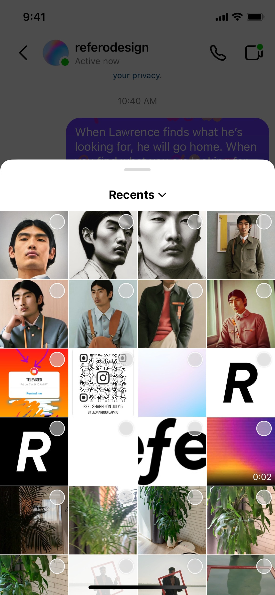 Instagram iOS screen 924