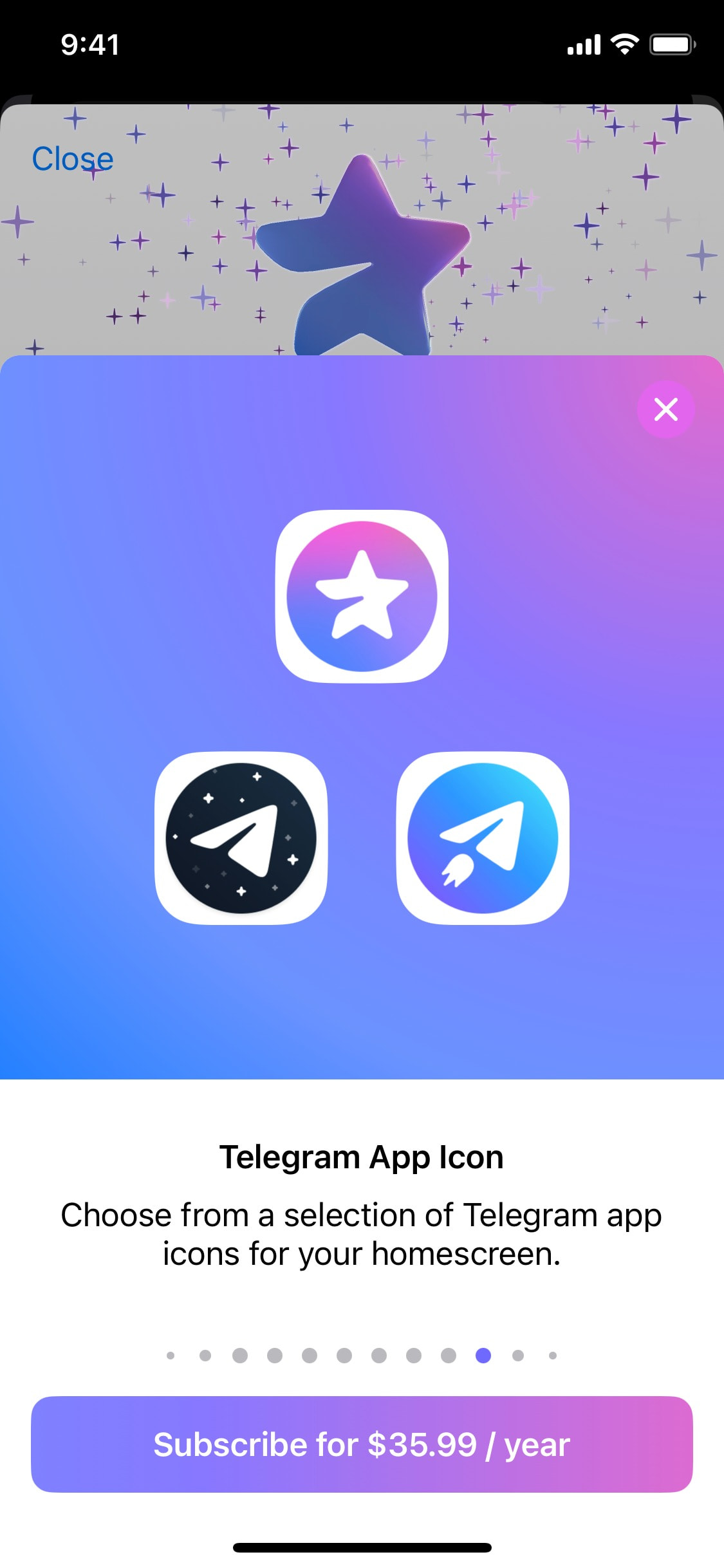 Telegram iOS screen 772