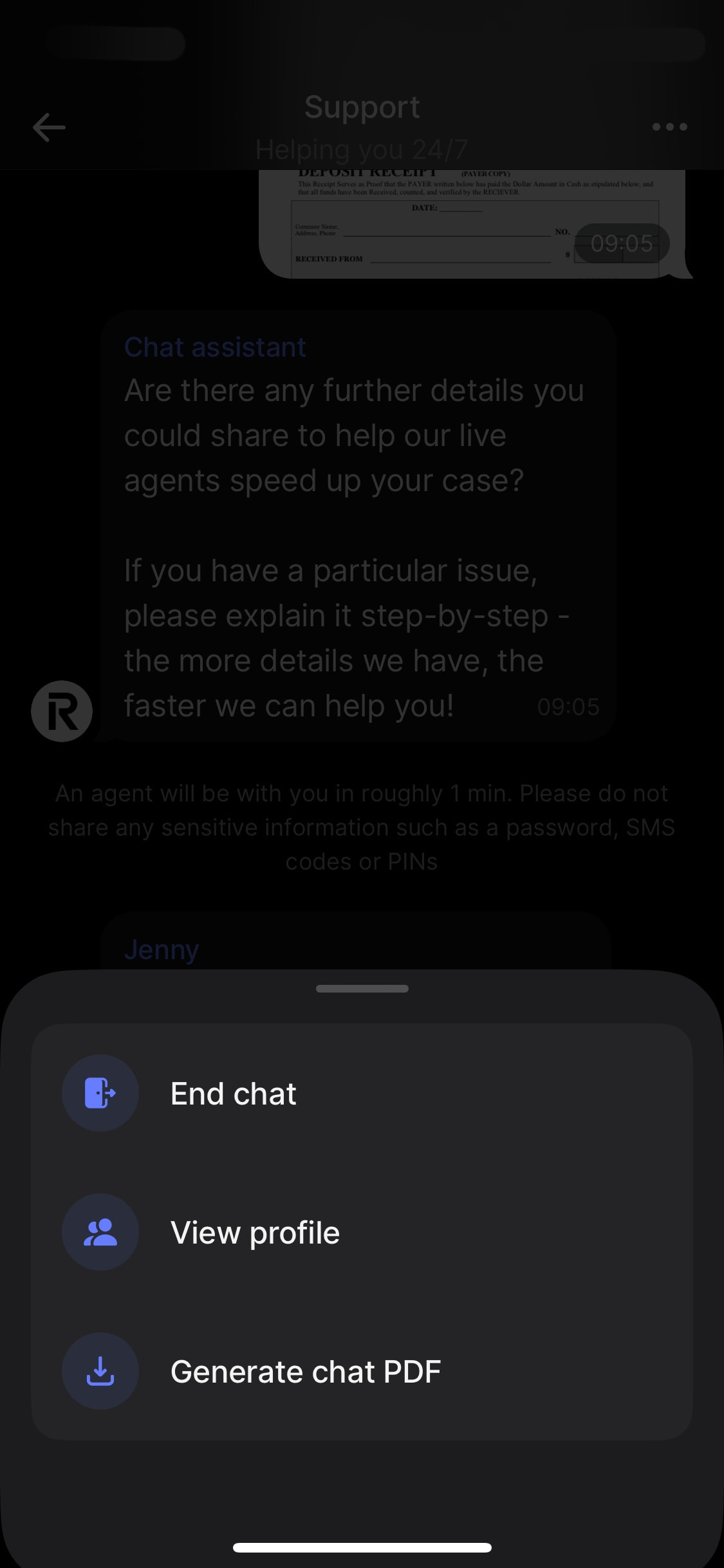 Revolut iOS screen 426