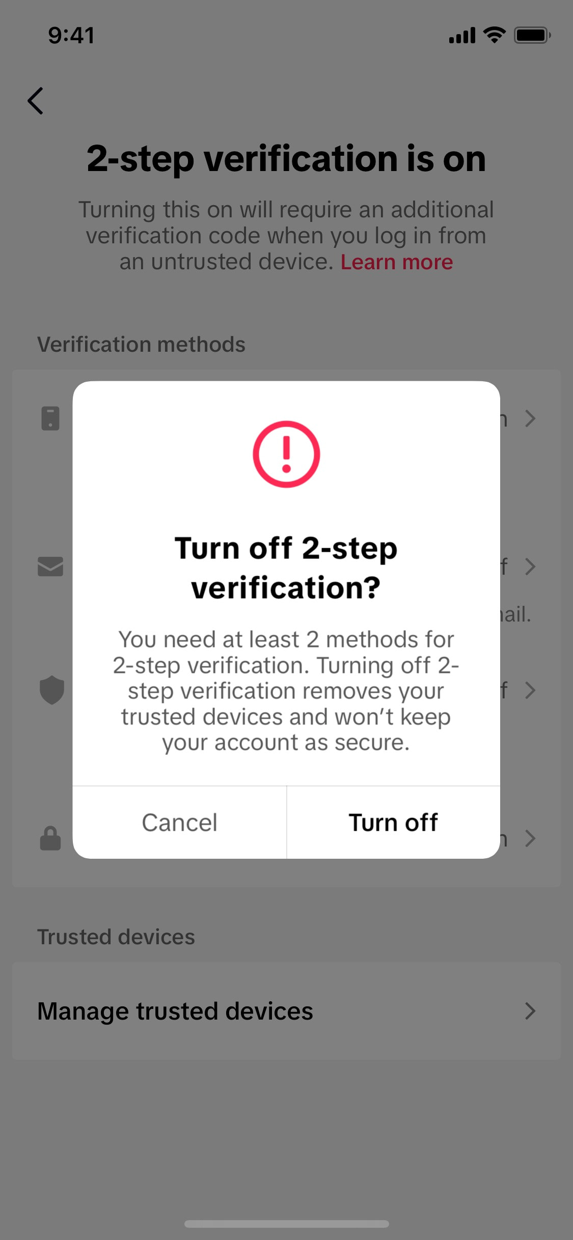 TikTok iOS screen 367