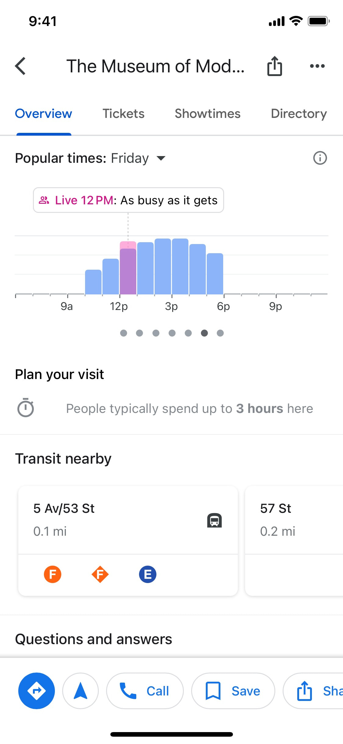 Google Maps iOS screen 389