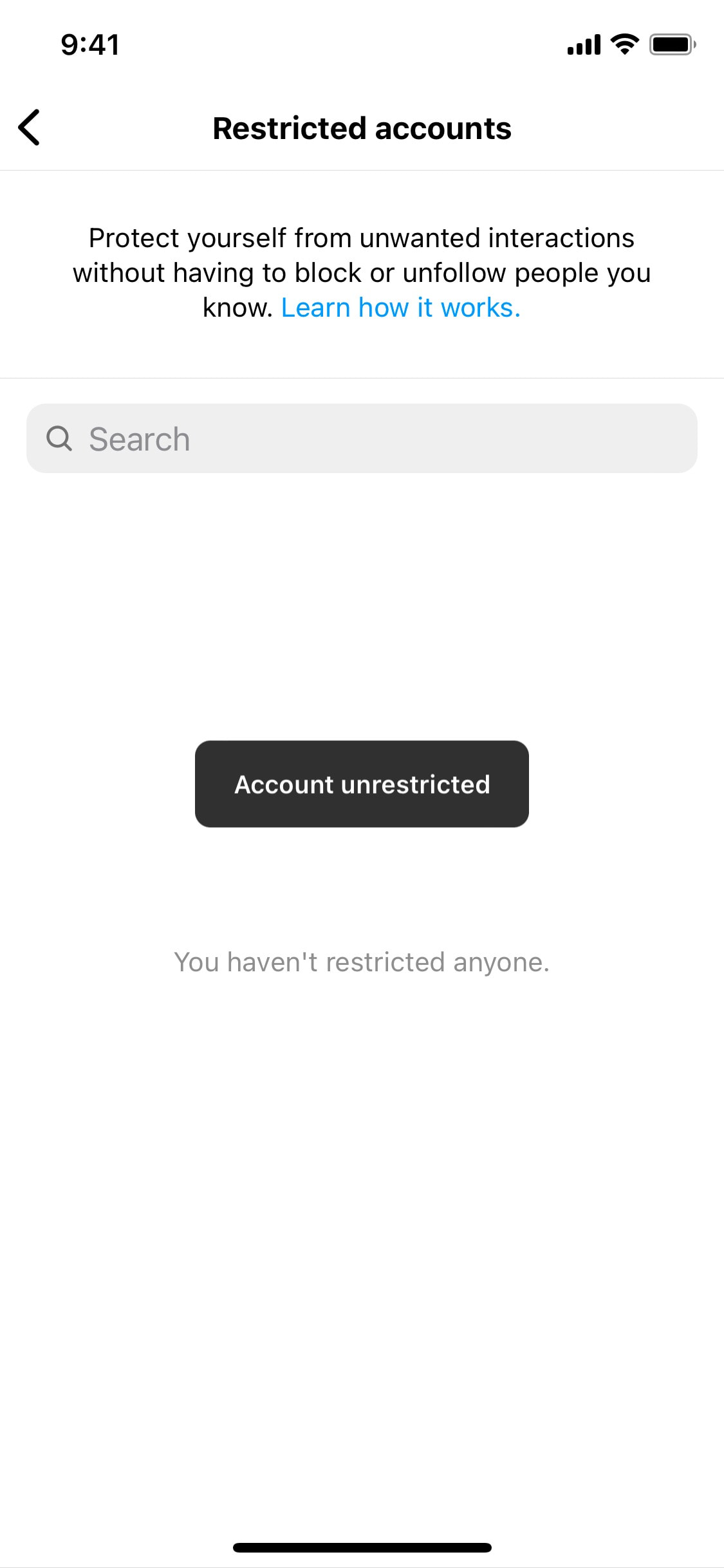Instagram iOS screen 548