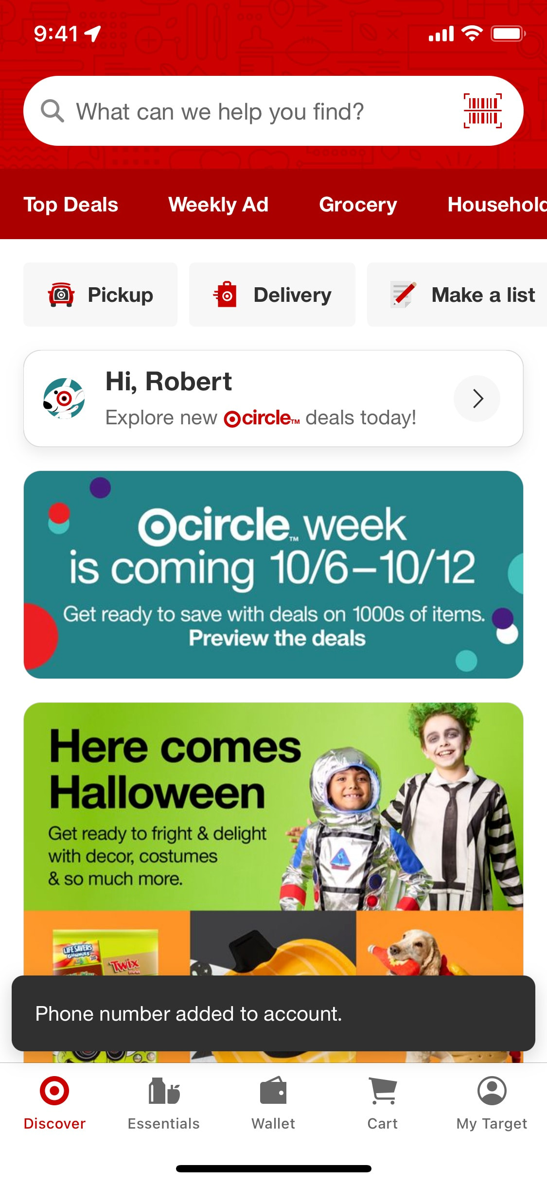 Target iOS screen 625