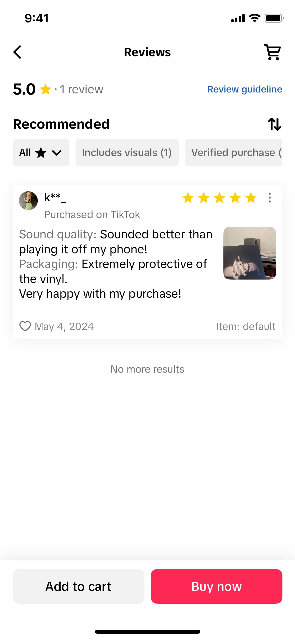 TikTok iOS screen 138