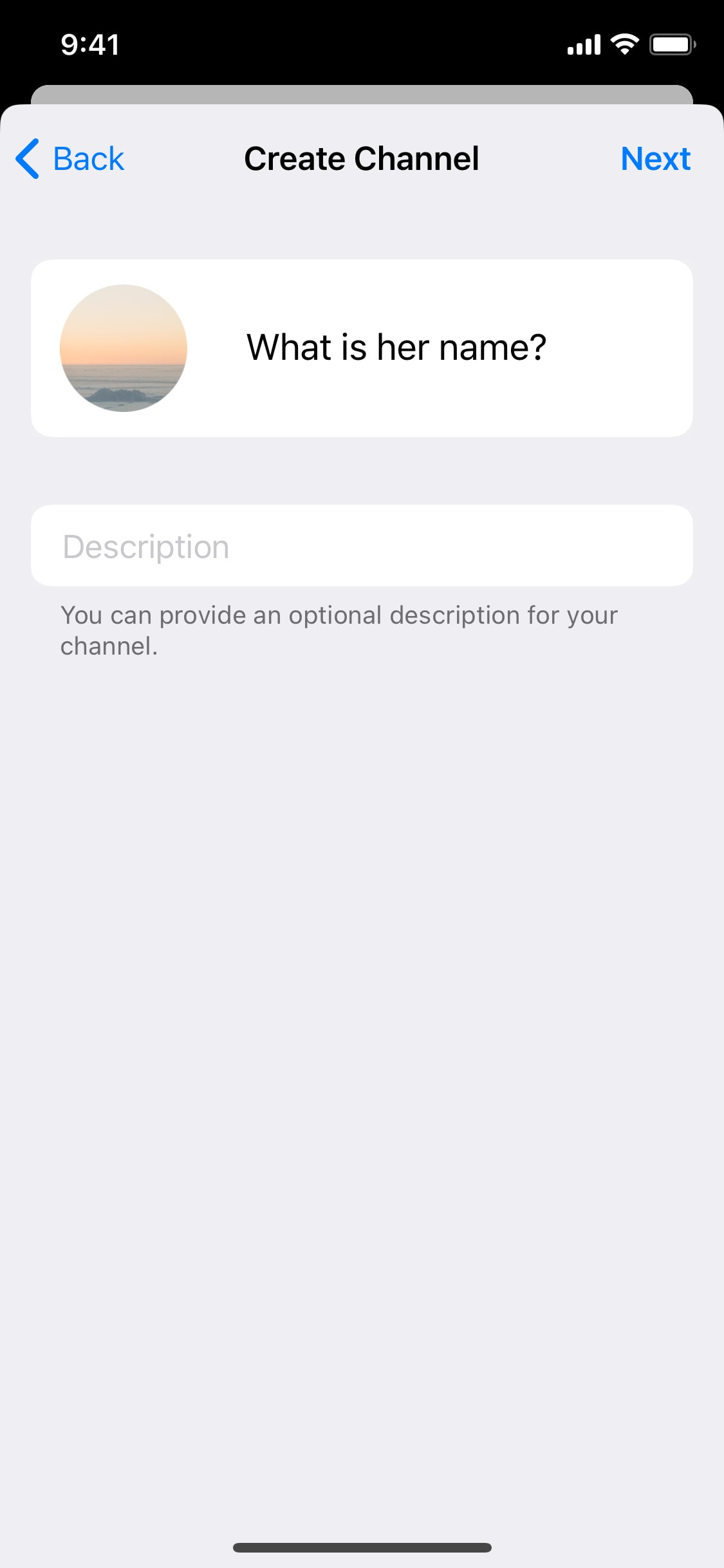 Telegram iOS screen 611