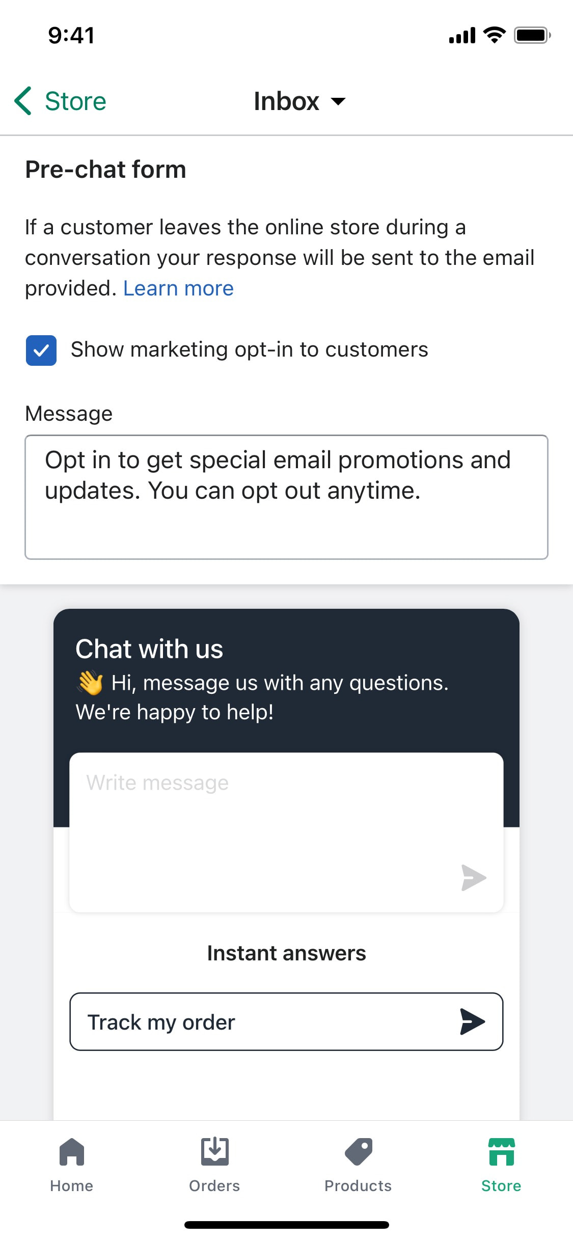 Shopify iOS screen 373