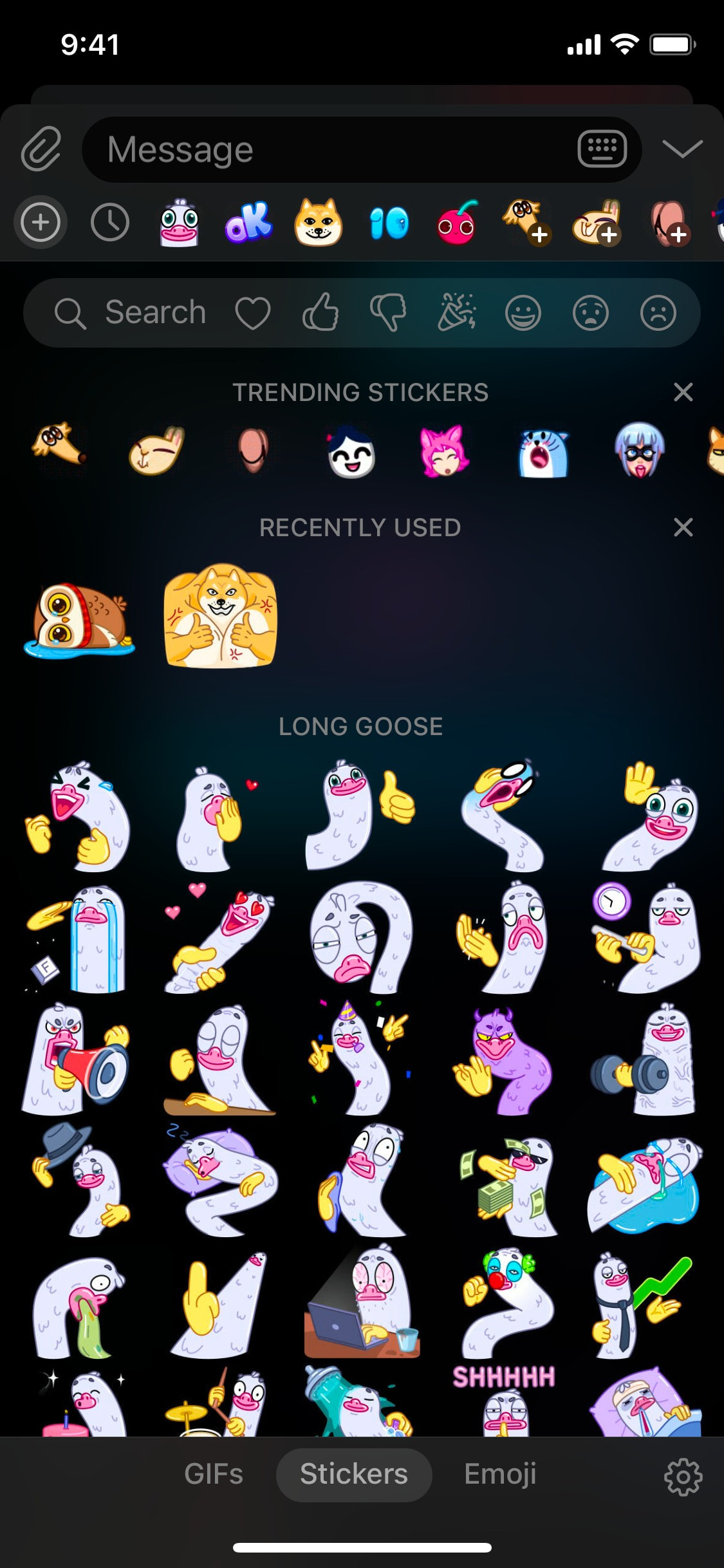 Telegram iOS screen 140