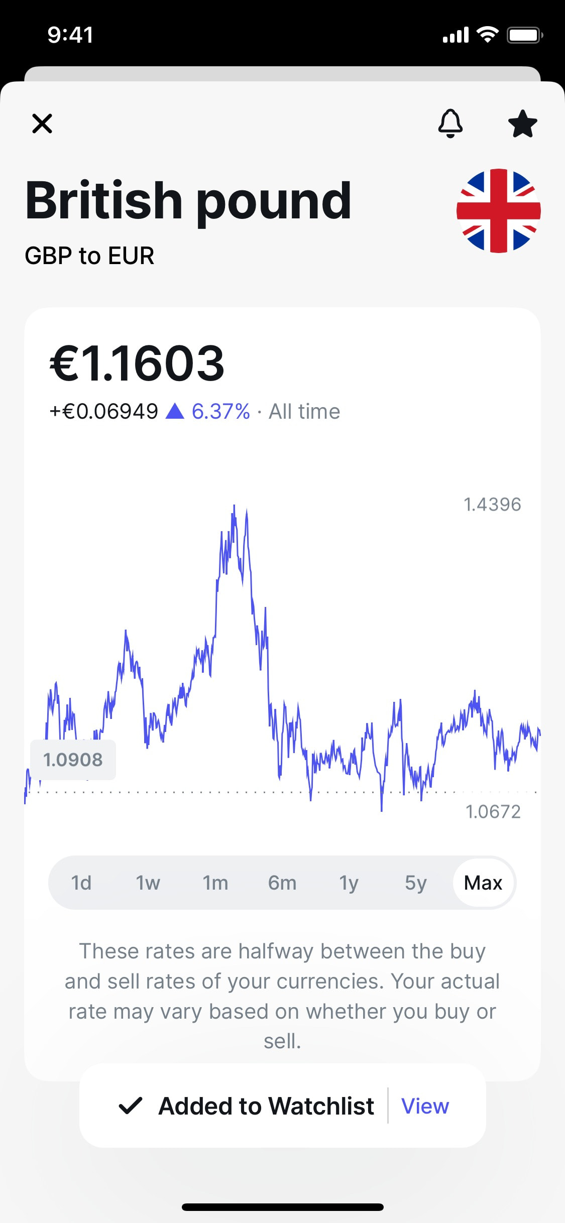 Revolut iOS screen 319