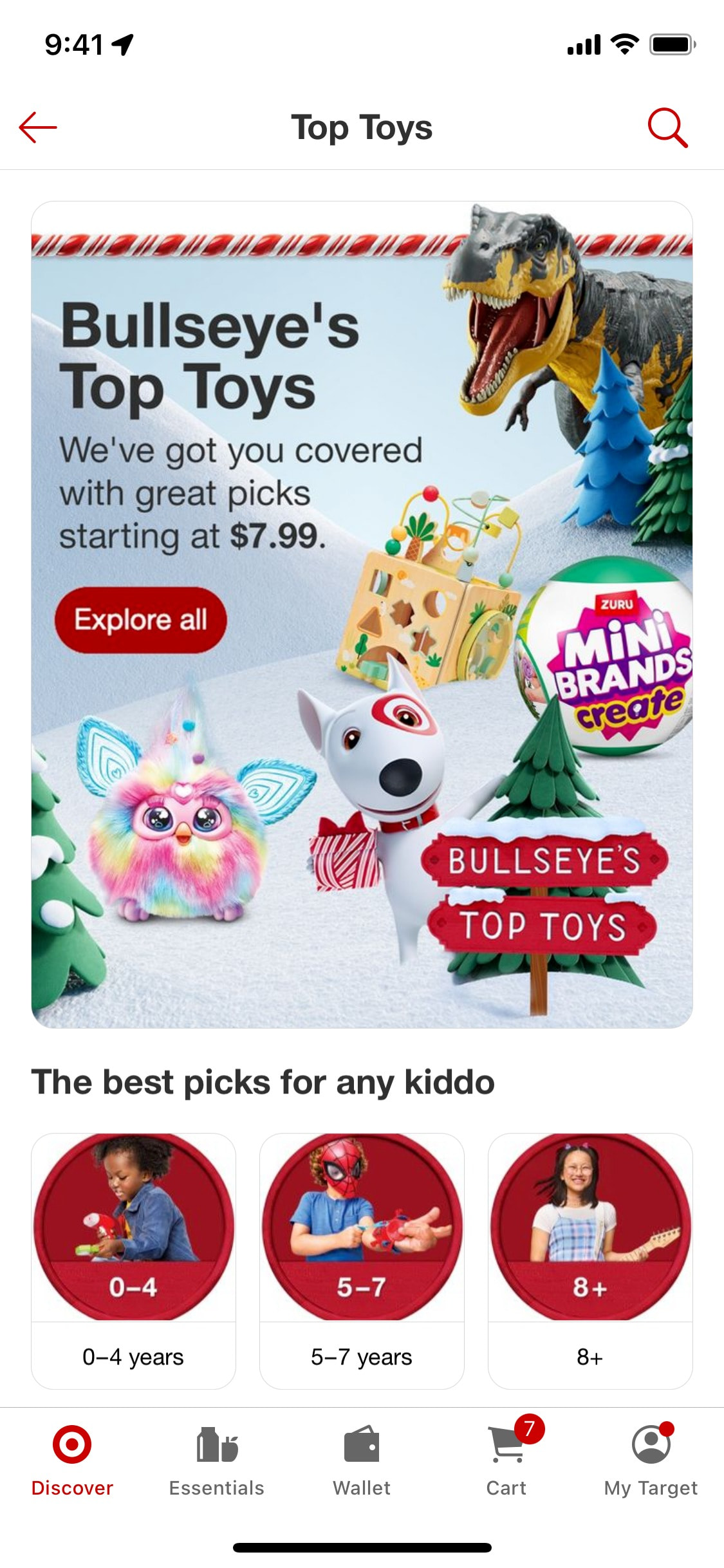 Target iOS screen 82