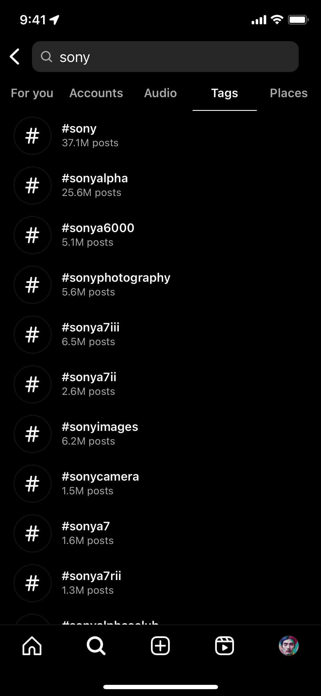 Instagram iOS screen 815