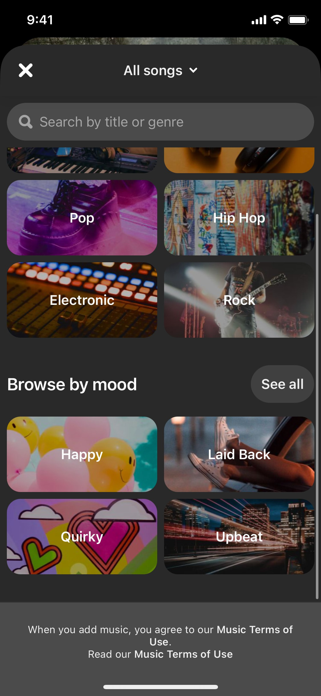 Pinterest iOS screen 439
