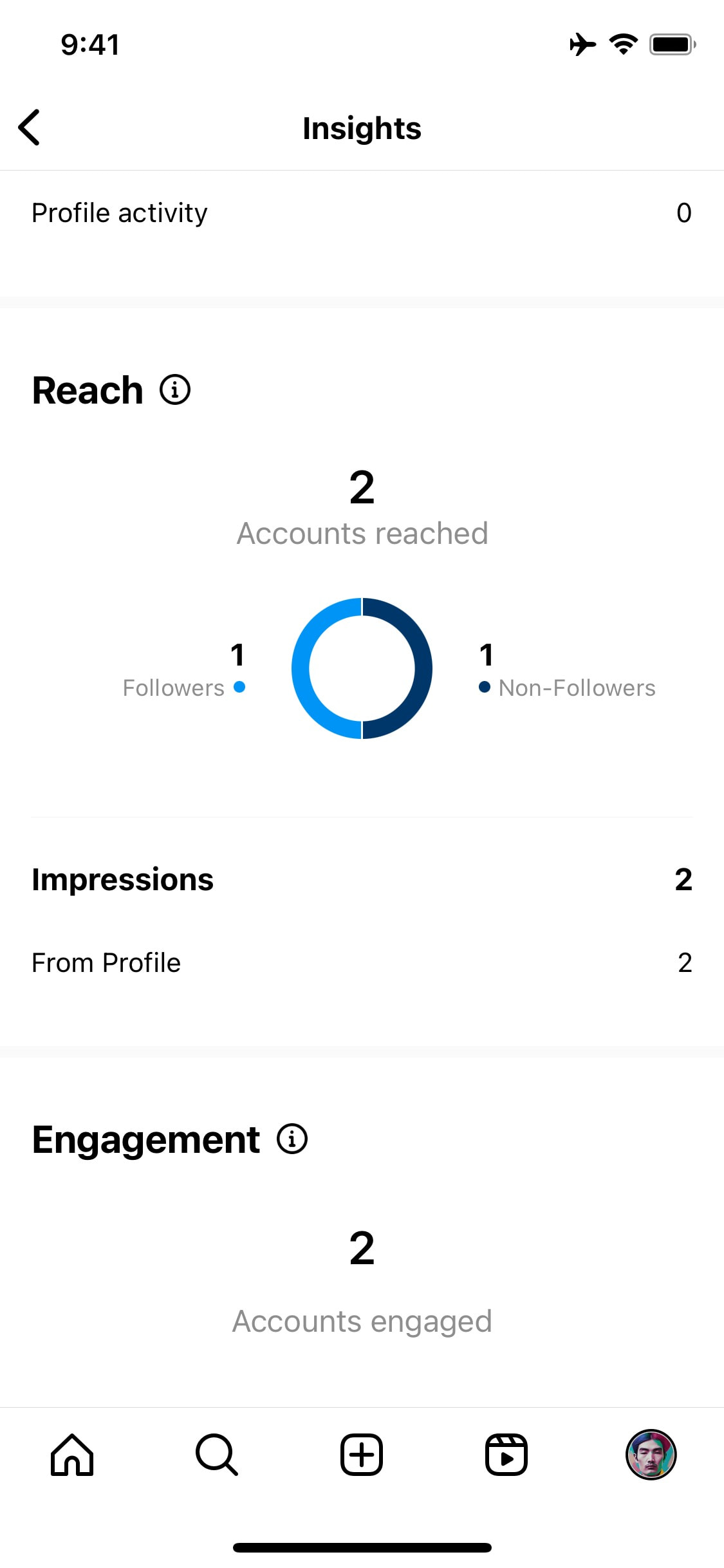 Instagram iOS screen 226