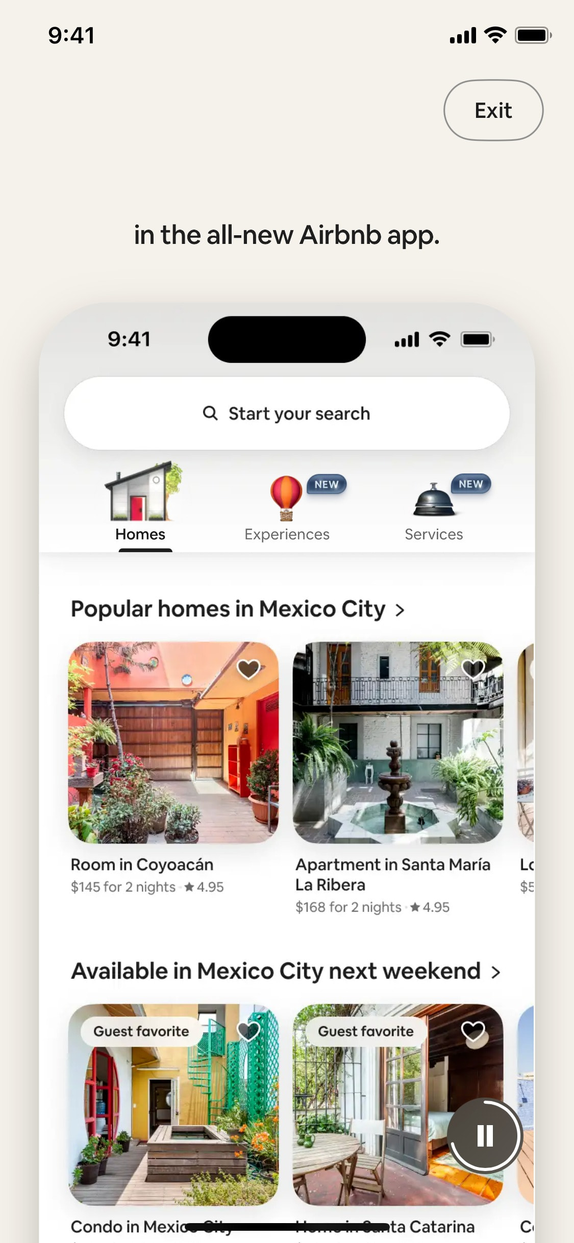 Airbnb iOS screen 424