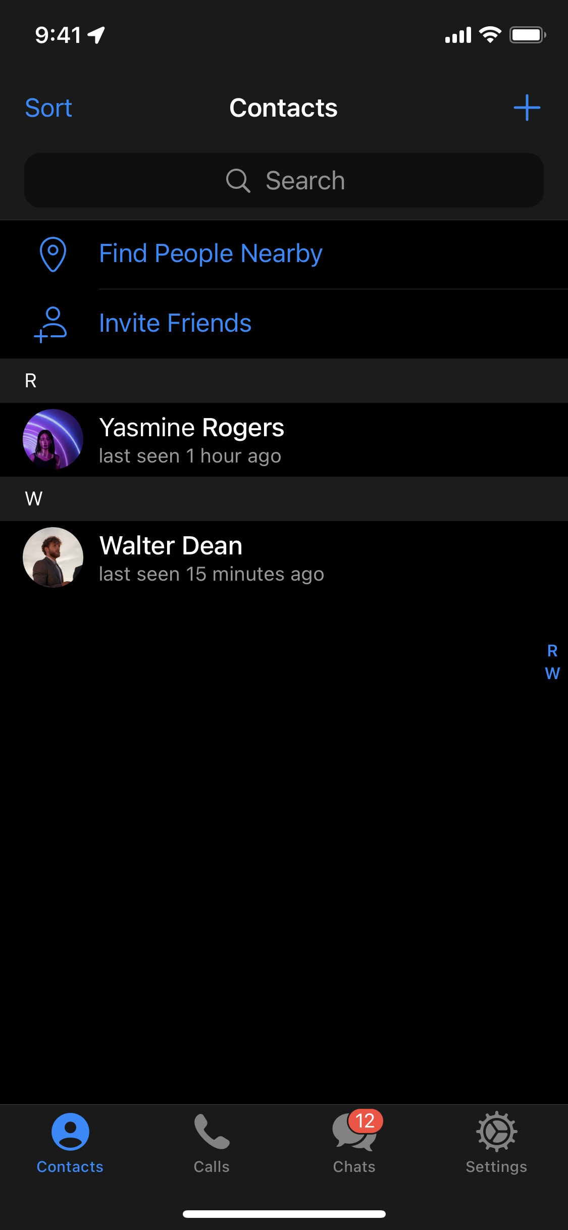 Telegram iOS screen 371