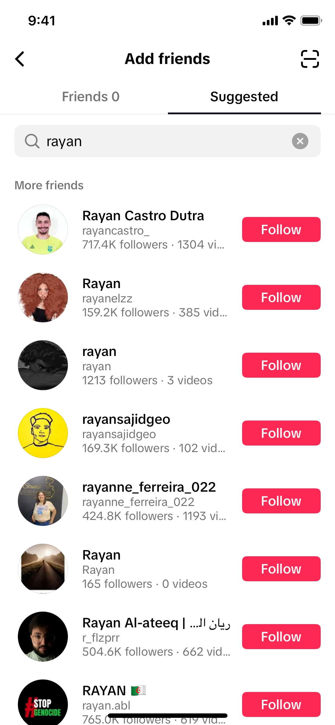 TikTok iOS screen 446