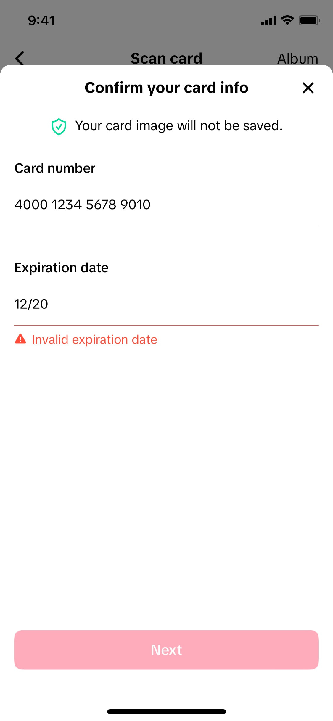 TikTok iOS screen 292