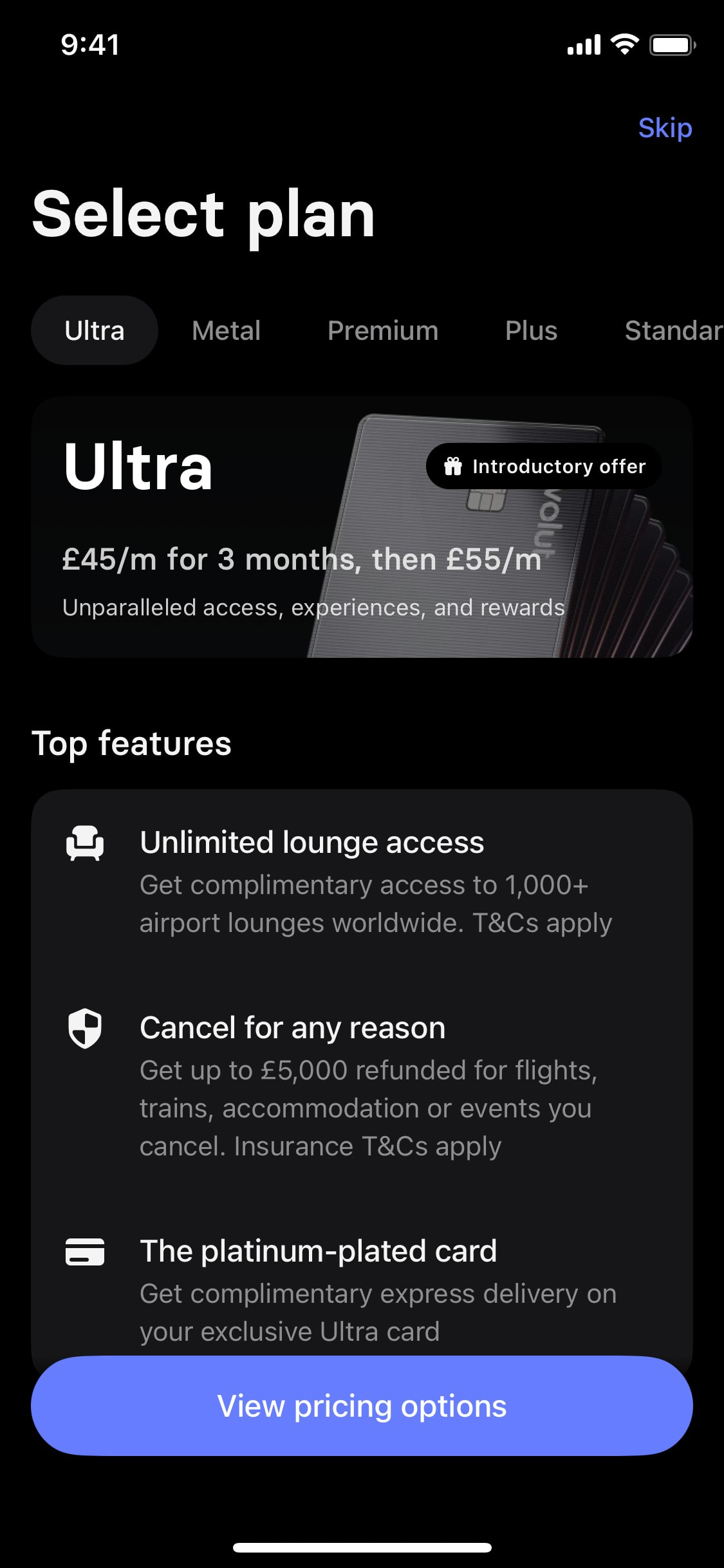 Revolut iOS screen 181