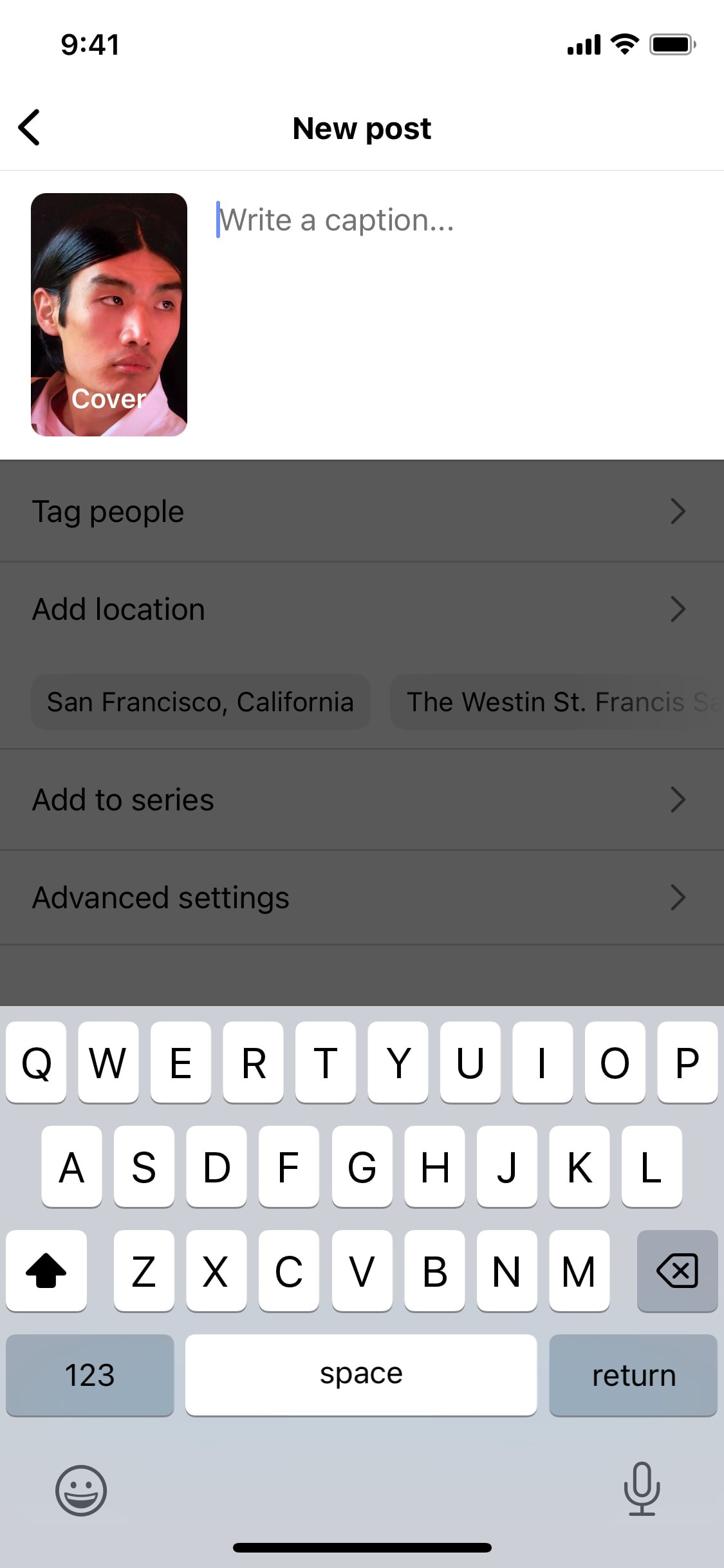 Instagram iOS screen 804