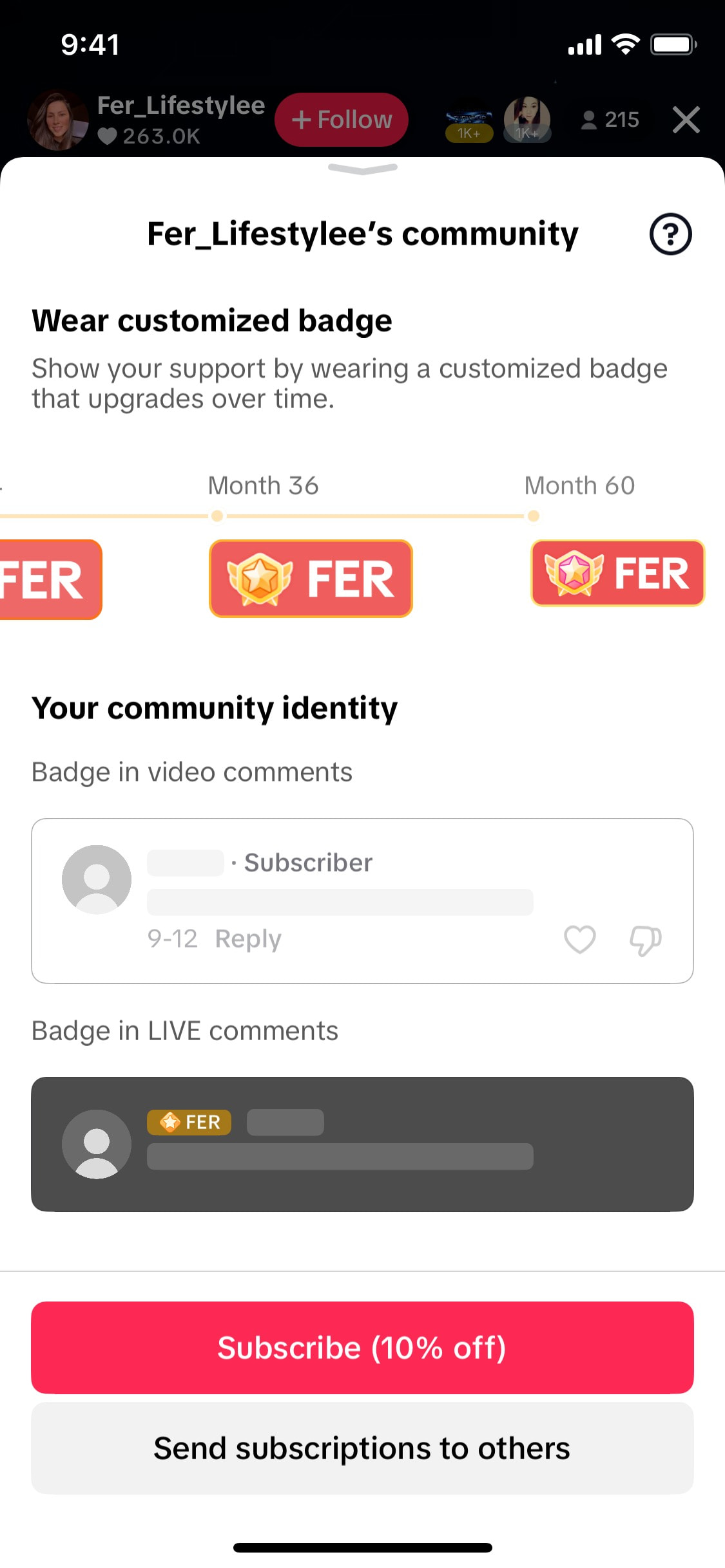 TikTok iOS screen 43