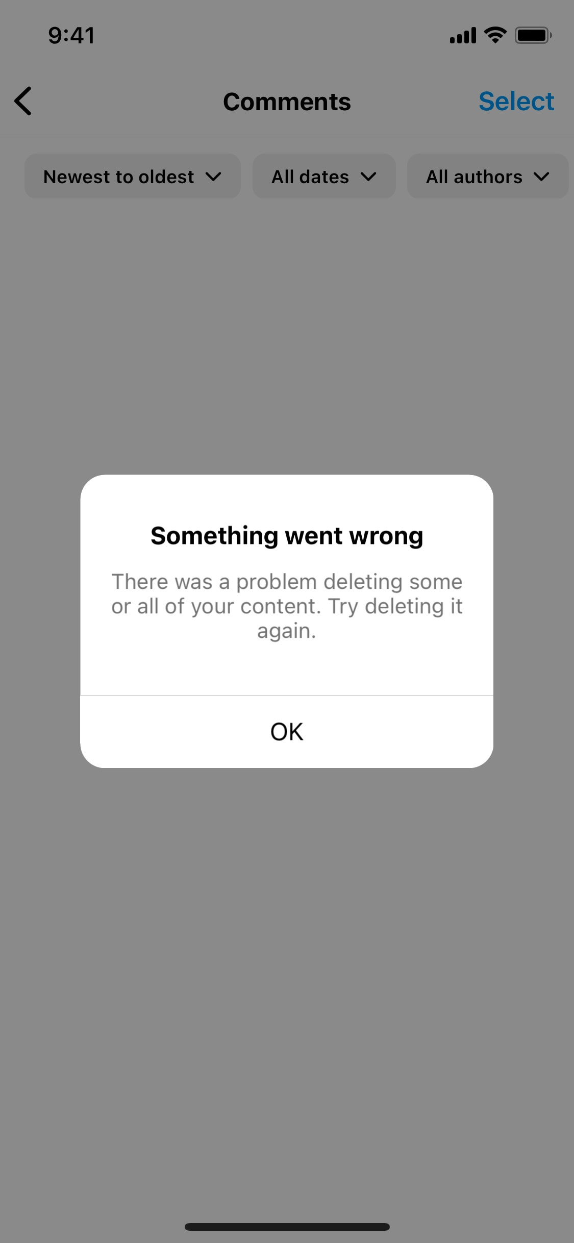 Instagram iOS screen 556