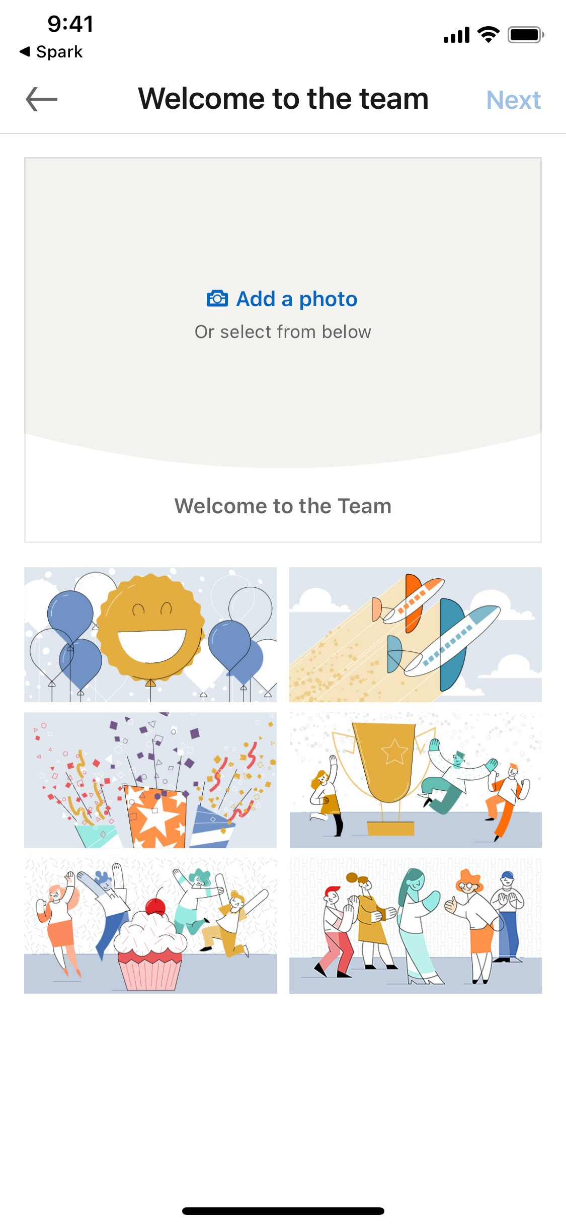 LinkedIn iOS screen 296