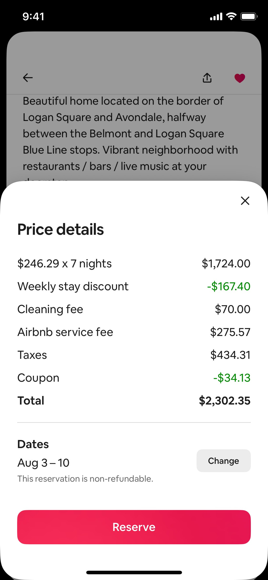 Airbnb iOS screen 345