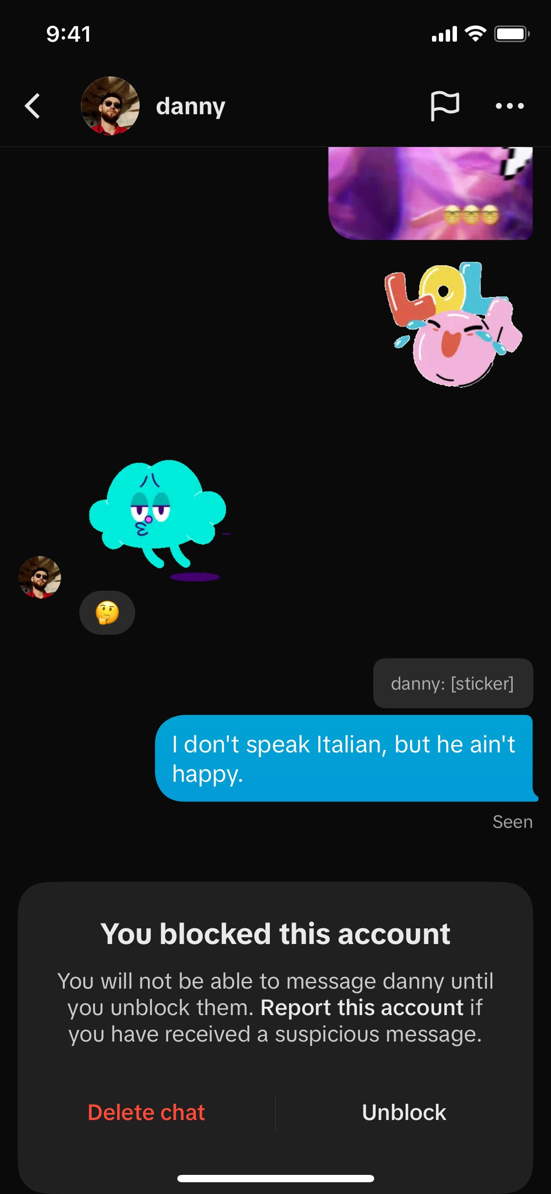 TikTok iOS screen 861