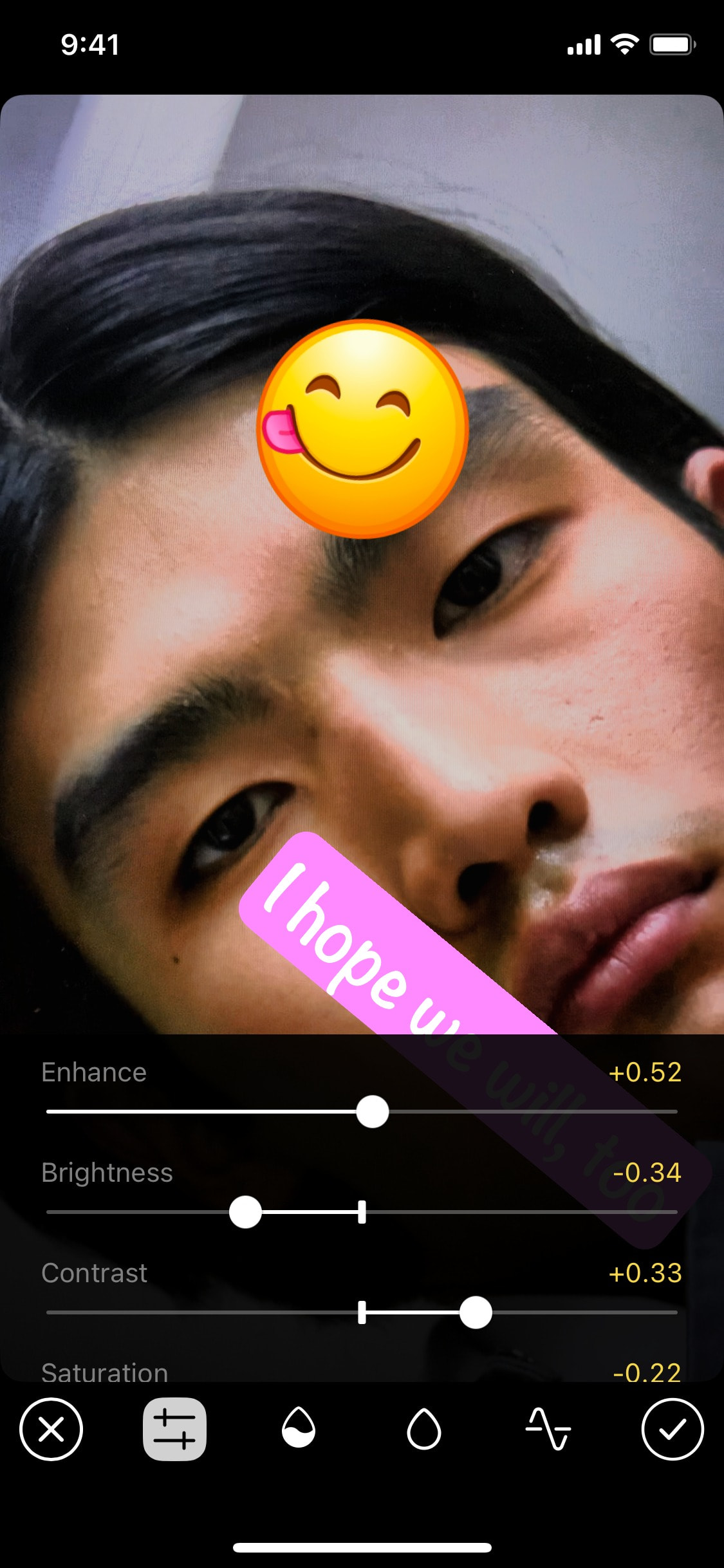 Telegram iOS screen 483