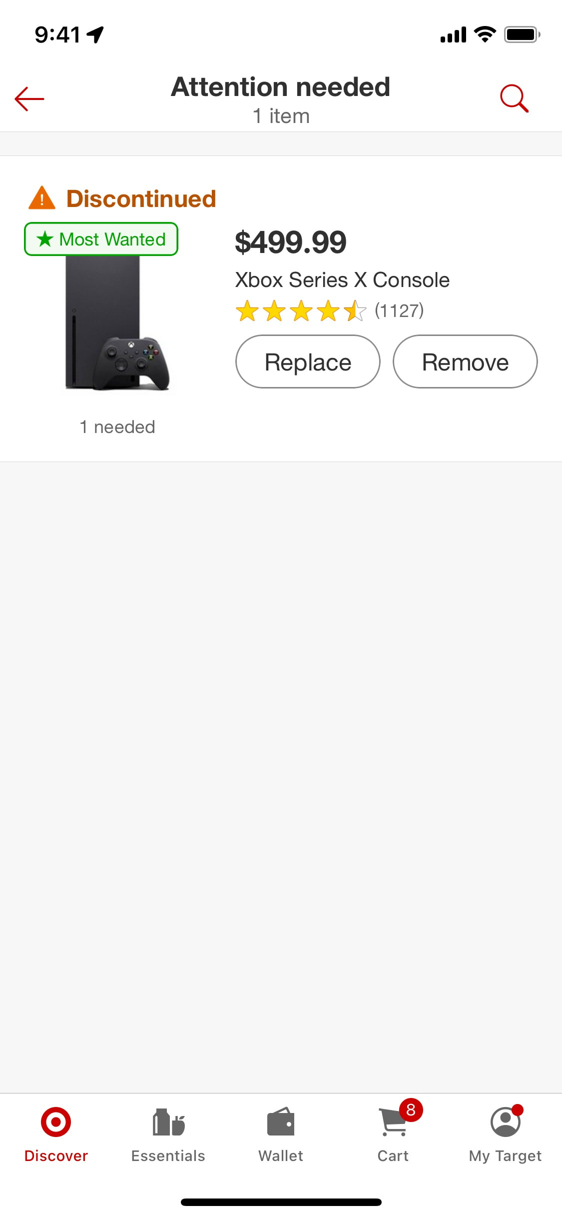 Target iOS screen 75