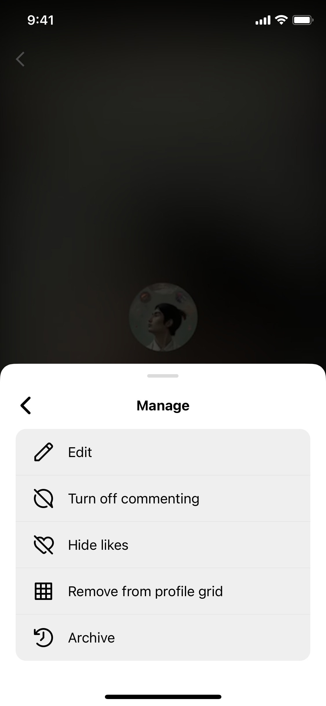 Instagram iOS screen 43