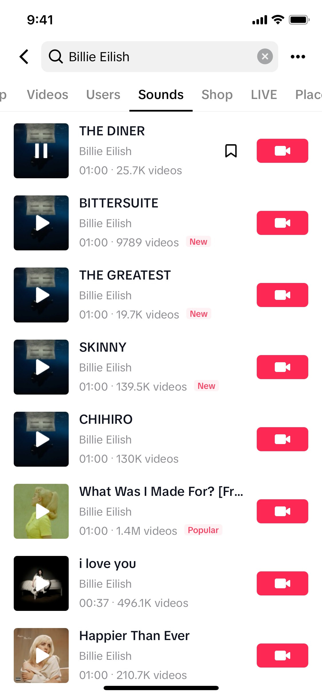 TikTok iOS screen 288