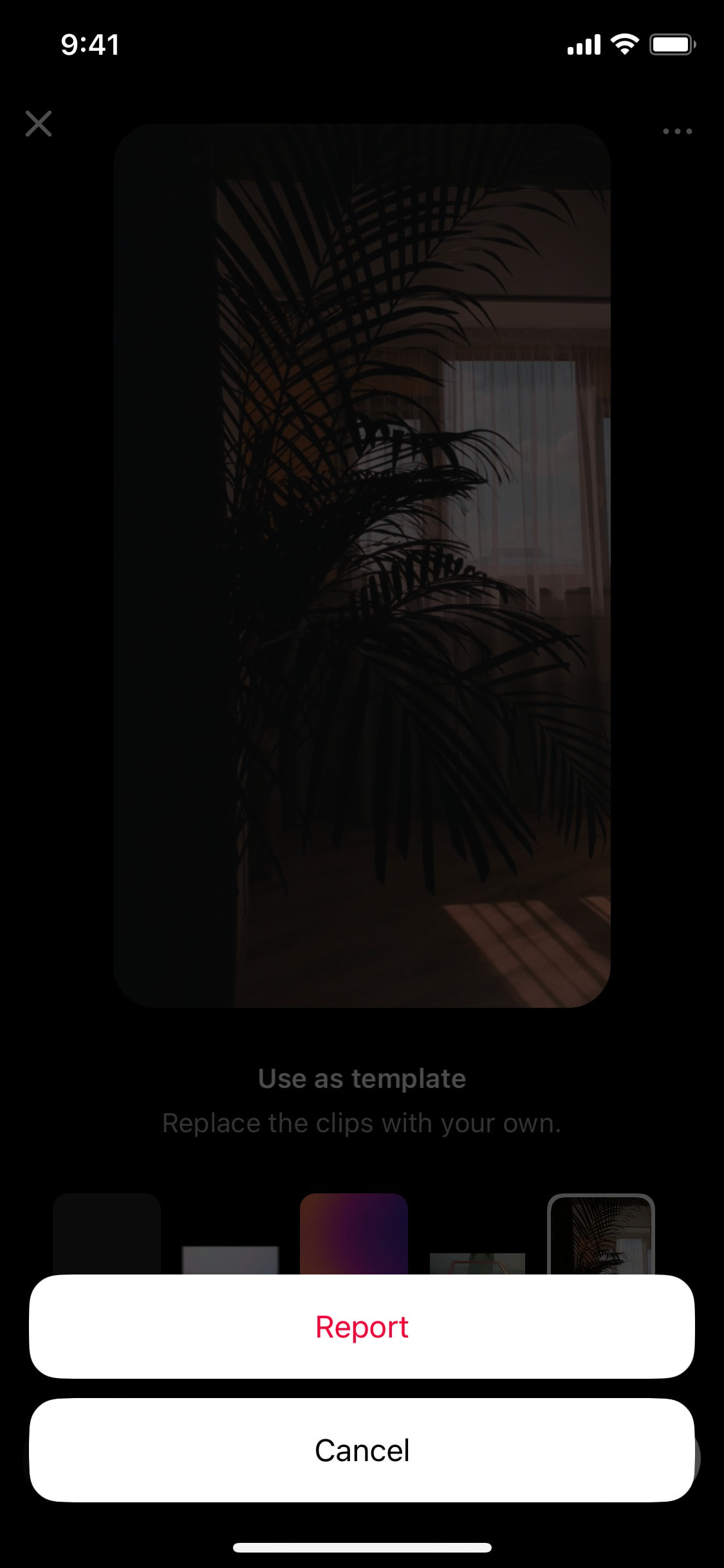 Instagram iOS screen 976