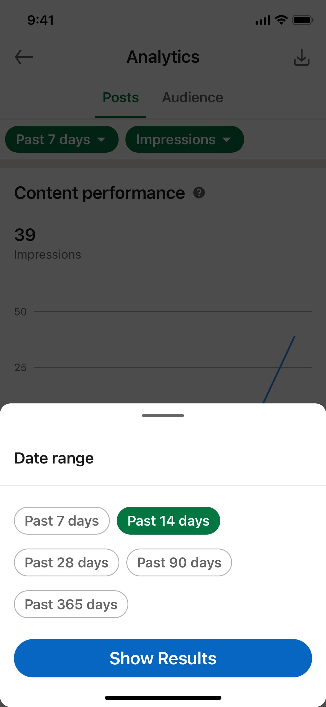 LinkedIn iOS screen 250