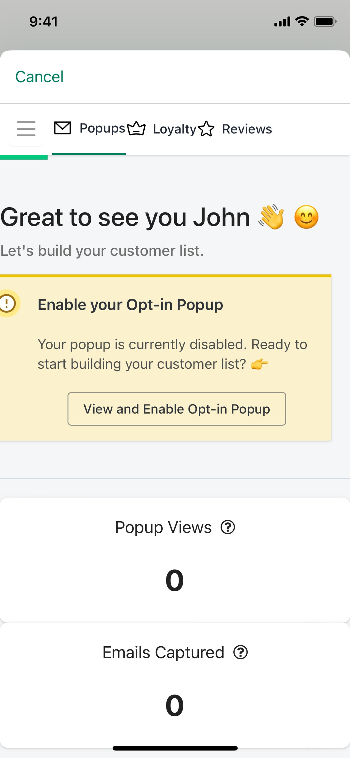 Shopify iOS screen 108