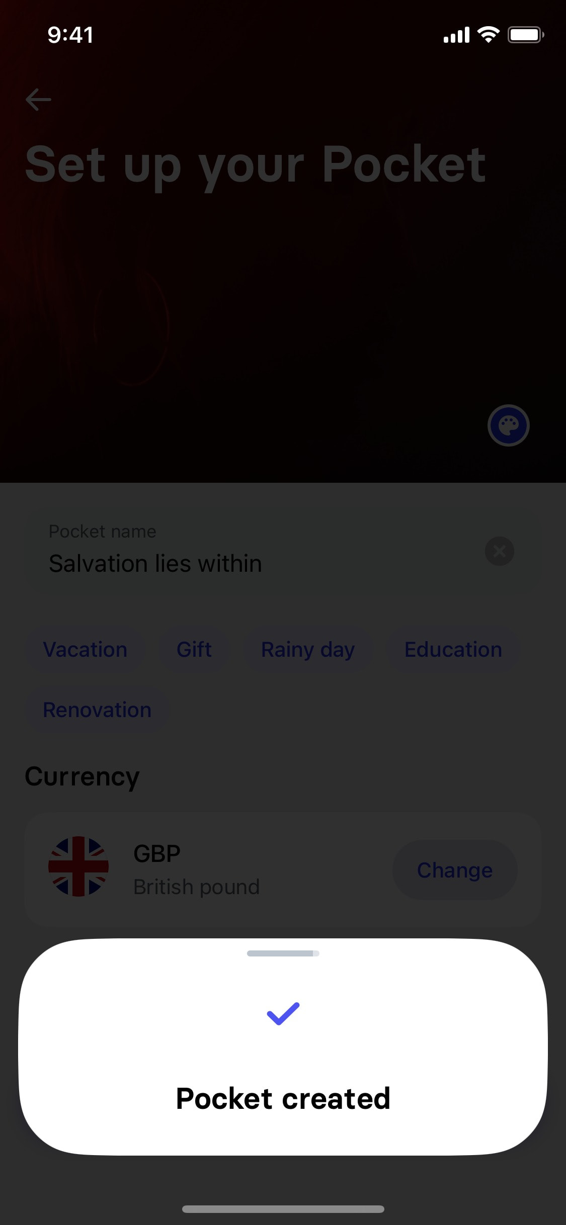 Revolut iOS screen 644