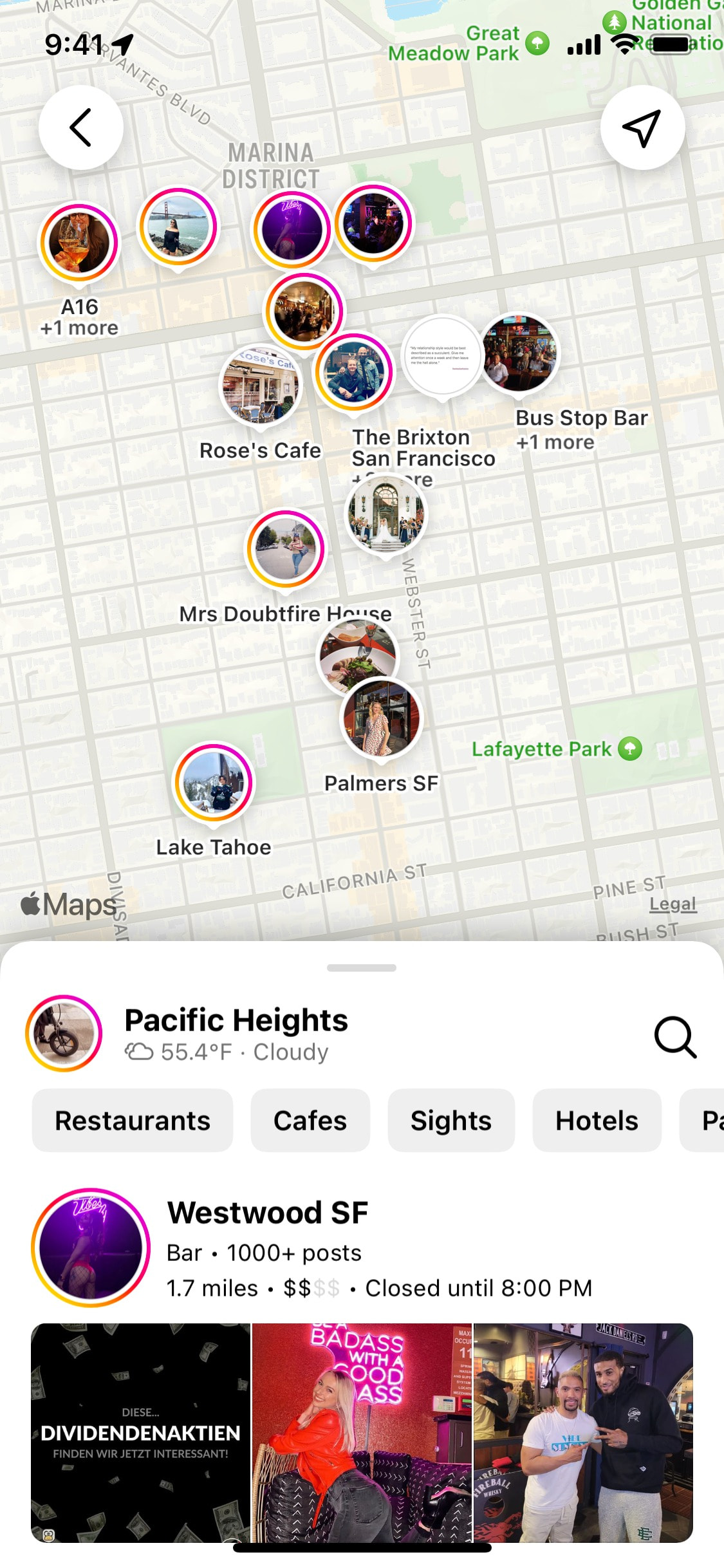 Instagram iOS screen 692