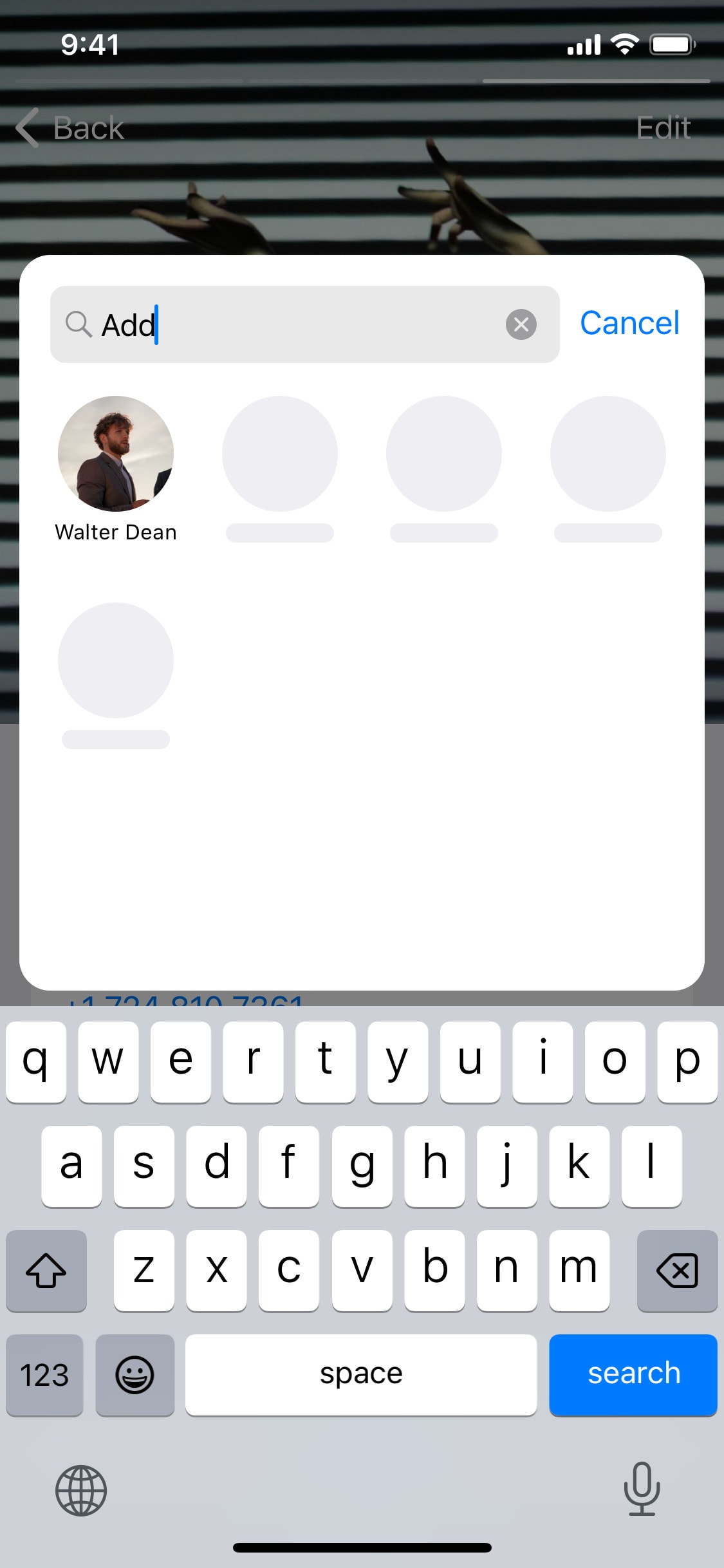 Telegram iOS screen 548